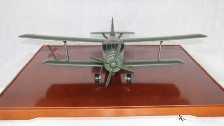 安-2运输机（军绿）教学教具模型