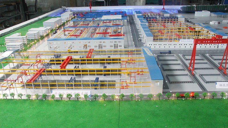上海申博信息系统工程有限公司船厂工艺电子沙盘模型