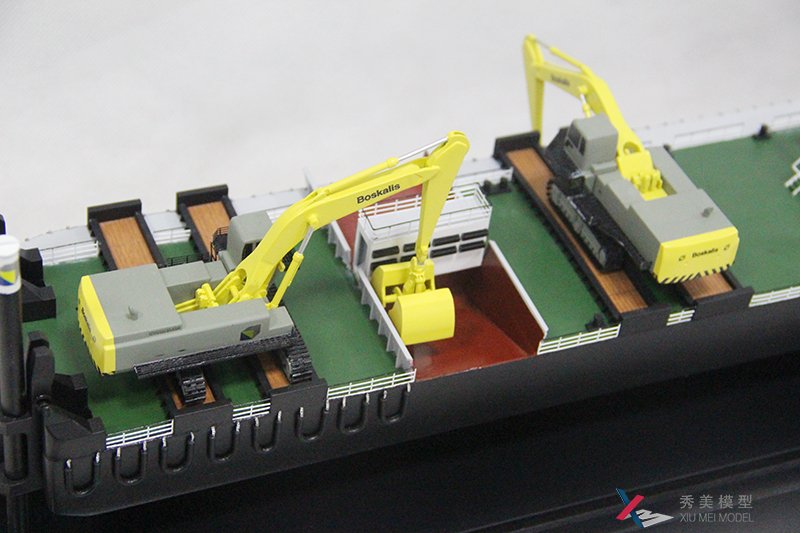 Rhenus工程船--荷兰AllonScale---秀美模型定制专家