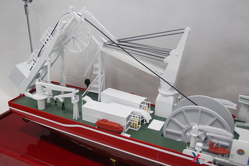 500米饱和潜水支持船模型---上海佳豪船舶设计工