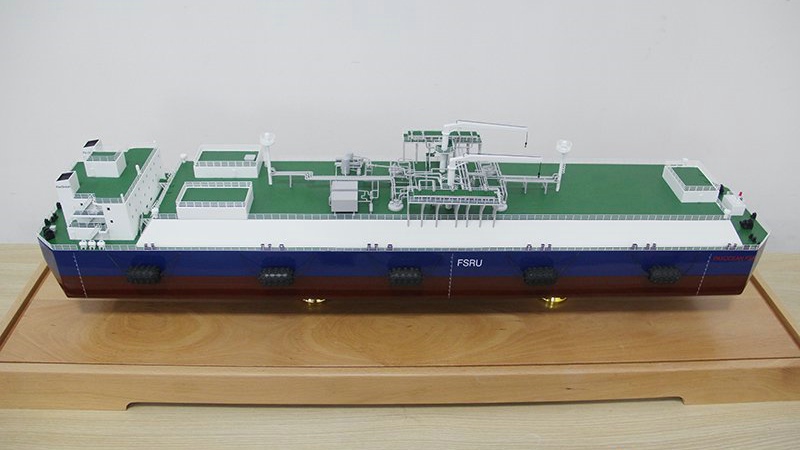26,000M3 FRSU模型--浮式LNG储存再气化装置