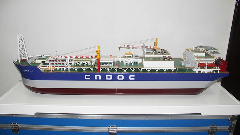 海洋石油115-FPSO-中海福陆重工有限公司--秀美模型