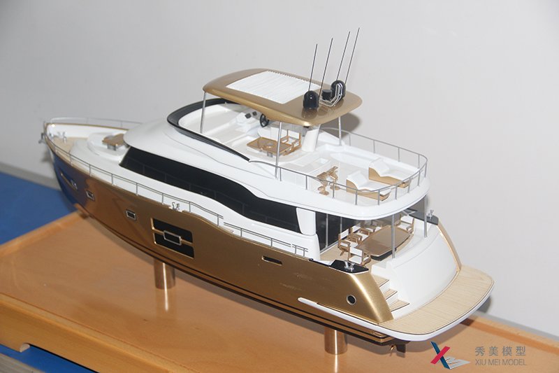 太阳鸟R60游艇模型-秀美模型定制-3D打印游艇定制
