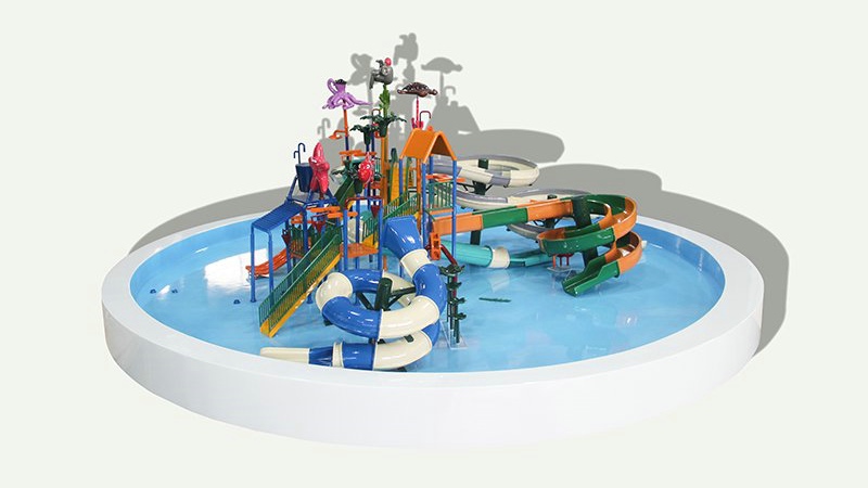 3D打印游乐园模型--秀美模型设计定制