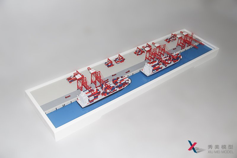 洋山港模型--秀美模型定制设计
