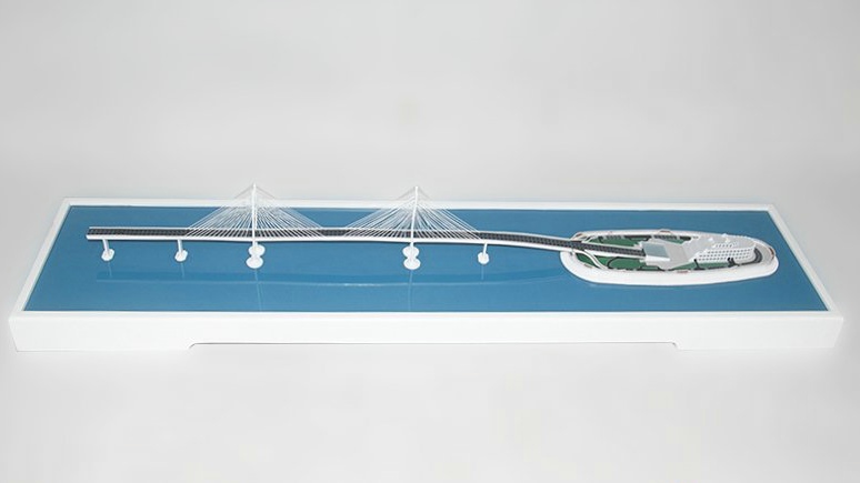 港珠澳大桥模型--秀美模型独家设计制作