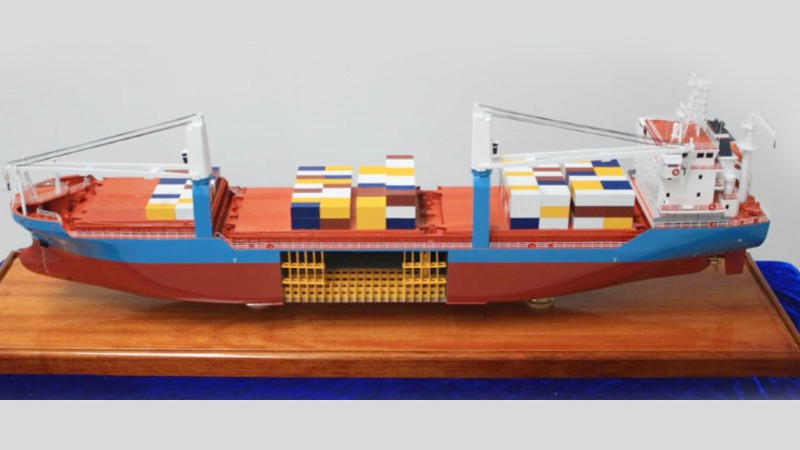 杂货局部船模型