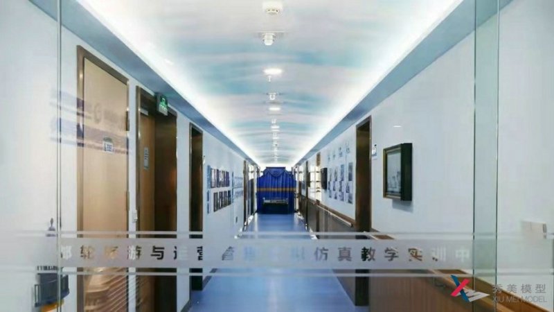 <b>上海工程技术大学邮轮虚拟仿真实训室，体验不一样的“邮轮之旅”</b>