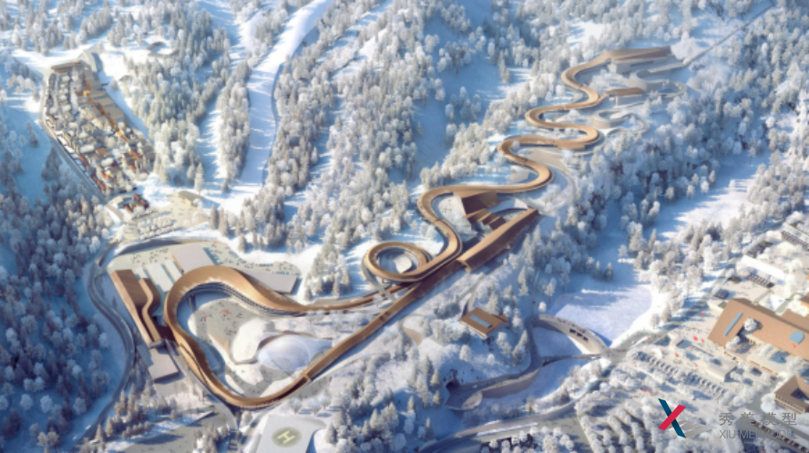 走进冬奥会——3D打印带你了解我国首条雪车雪橇赛道