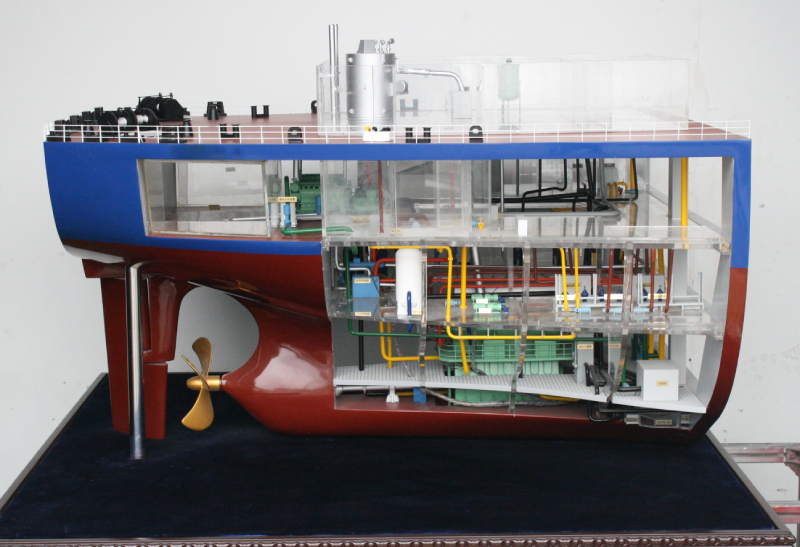 船舶机舱系统实验模型