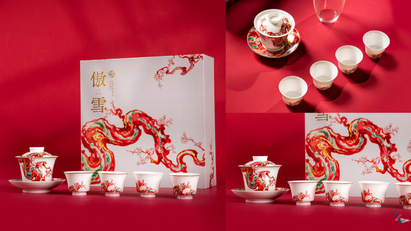 傲雪寻梅茶器套组-精品速选-支持定制