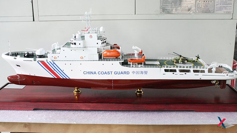 8000T海警船模型--秀美模型