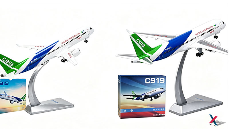 C919大飞机模型-航空飞机模型