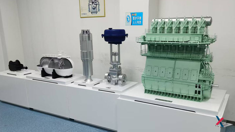 低燃点教具模型方案