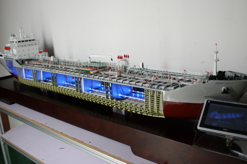 散装化学品船模型