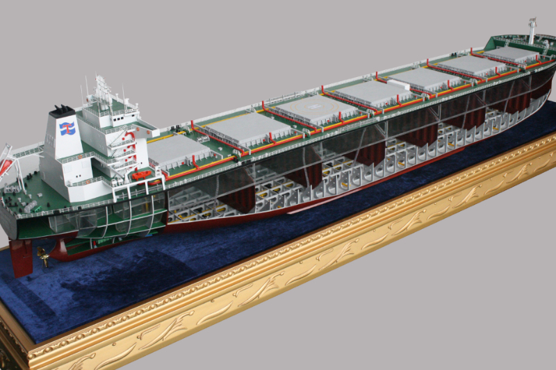 散装化学品船模型