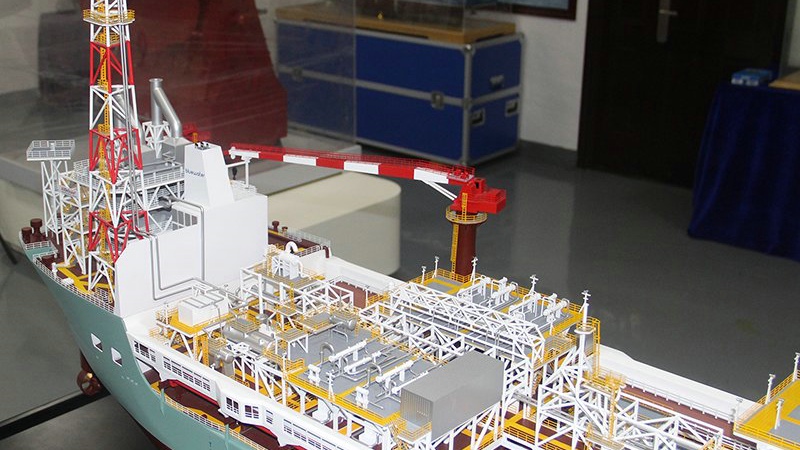 Aoka MIZU--工程船模型--秀美模型