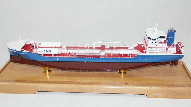 FKAB T24化学品船舶模型--大连福凯船舶设计有限公