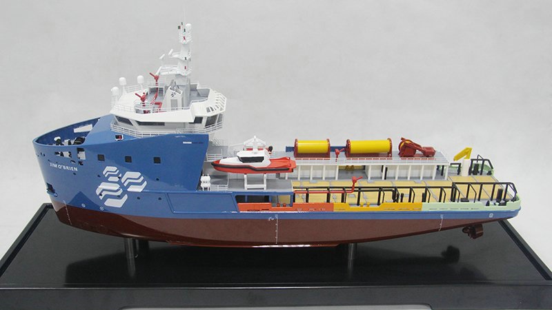 OSRV 1050拖船模型--荷兰达门造船---秀美模型定制专