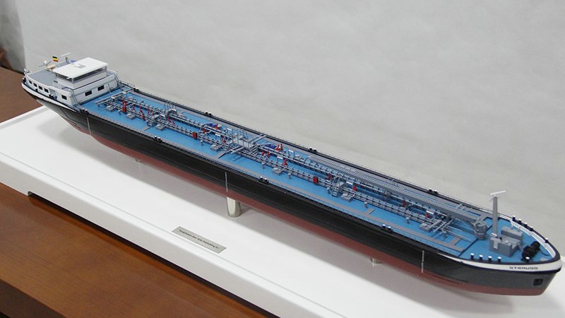 STRAUSS工程船模型--秀美模型定制