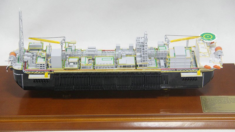 FPSO浮式生产储油卸油装置--秀美模型制作