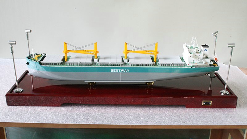 43000DWT散货船模型-秀美模型制作