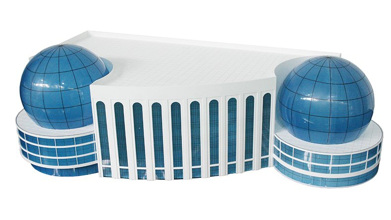 国际会议中心模型--最新最热3D打印--秀美模型A