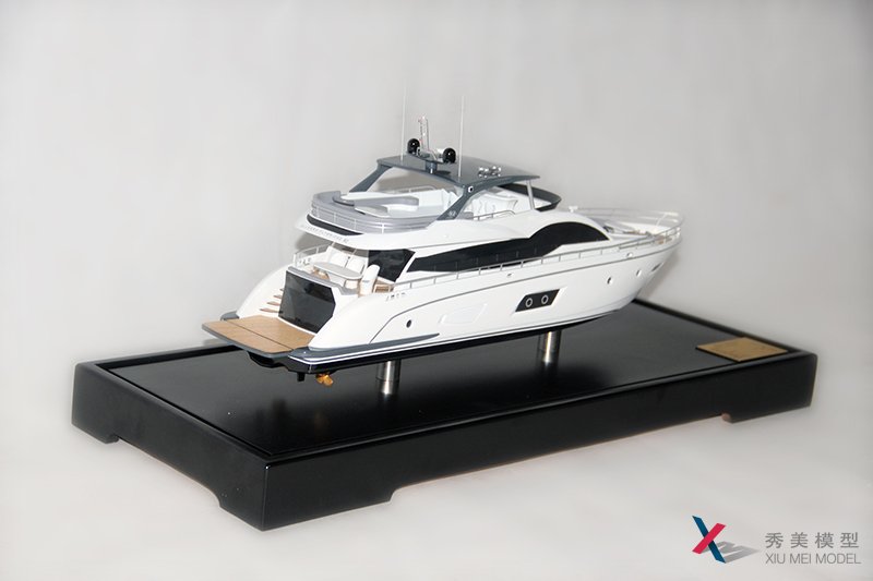 爱莱格超级游艇模型--秀美模型游艇模型定制