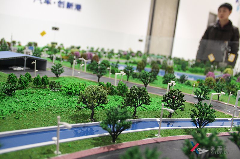上海安亭汽车城模型--秀美模型独家定制设计