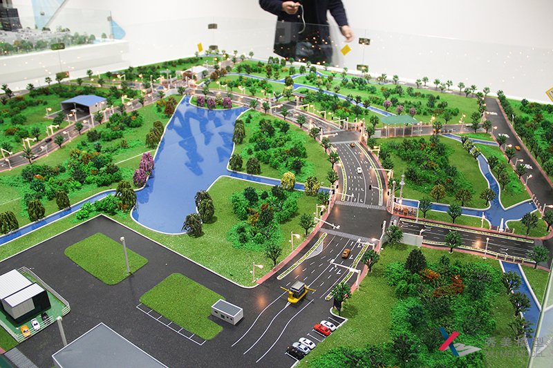 上海安亭汽车城模型--秀美模型独家定制设计