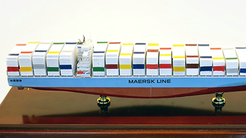 MAERSK LINE集装箱船模型