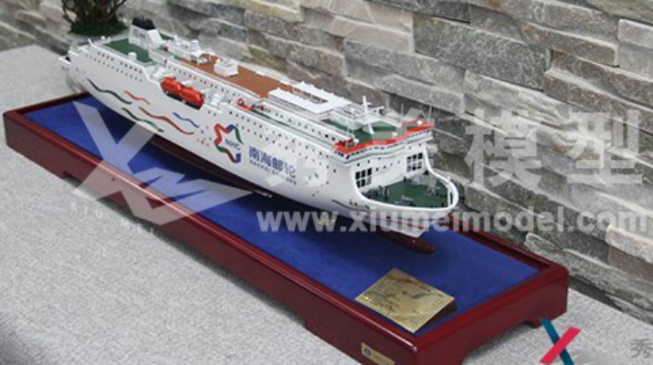 南海邮轮“南海之梦”模型