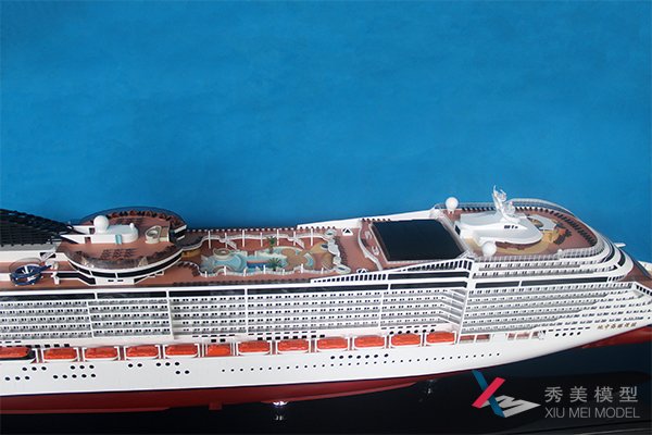 豪华邮轮模型制作玛丽女王二号豪华游轮