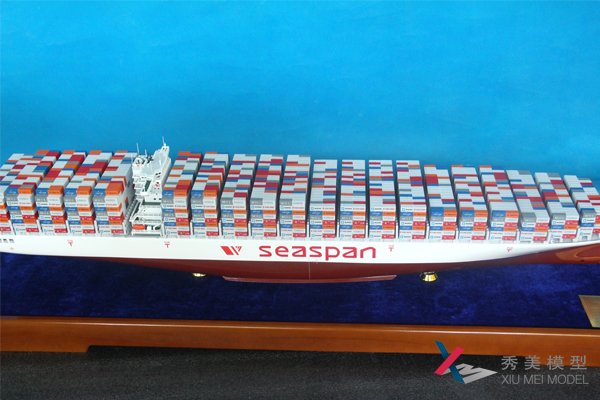 集装箱船模型  3D打印集装箱船模型 万箱船模型