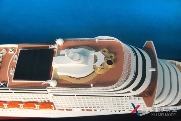 地中海辉煌号游船模型，邮轮模型，3打印豪华邮船