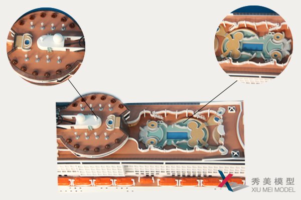 地中海辉煌号游船模型，邮轮模型，3打印豪华邮船