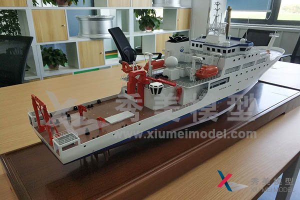 大洋号科考船模型