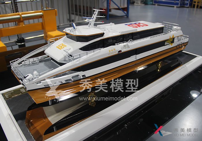 专业定制船舶海工模型—高速艇模型