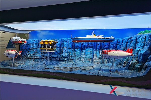展馆展厅模型-广州海洋地质调查局模型展台