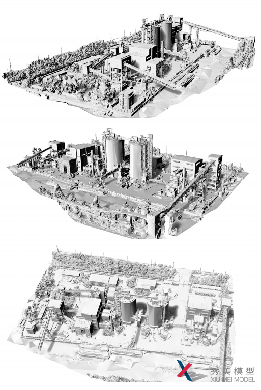 宝钢建材机电一体化智能控制电子沙盘模型