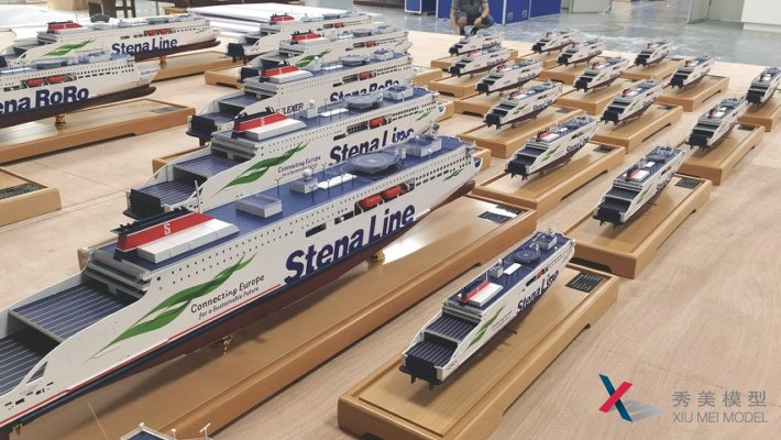 Stena客滚船模型