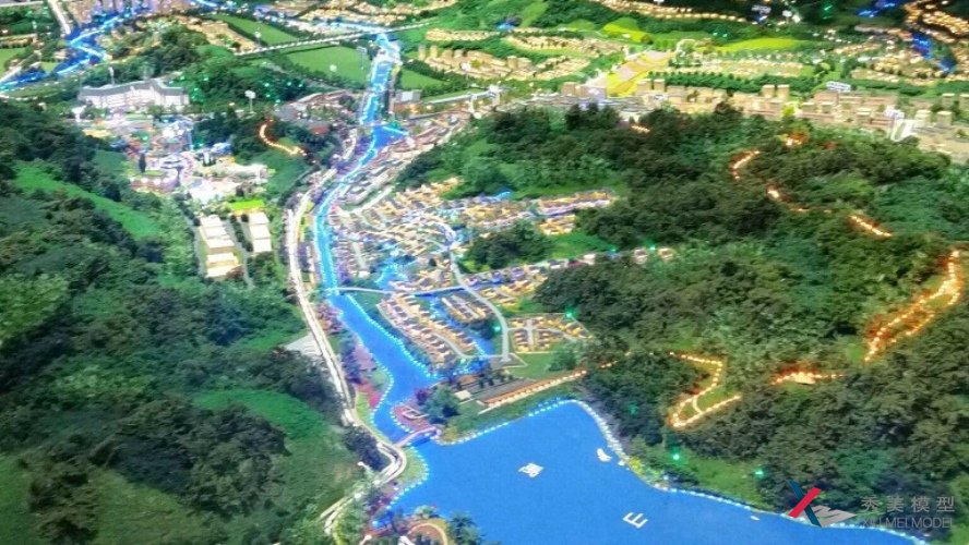 您知道景区电子沙盘如何表达建筑模型的色彩效果吗?